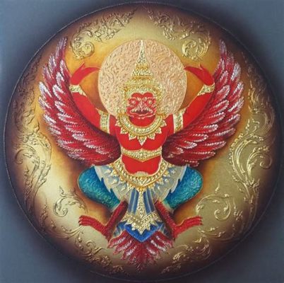  The Royal Garuda Painted on Palm Leaves! A Glimpse into Sukhothai's Majesty?