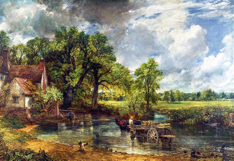 “The Hay Wain” ล้วนด้วยสีน้ำมัน และ บรรยากาศชนบทที่เข้มข้น!