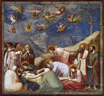  The Lamentation for Christ: Unveiling Profound Grief Through Golden Hues and Intricate Detail